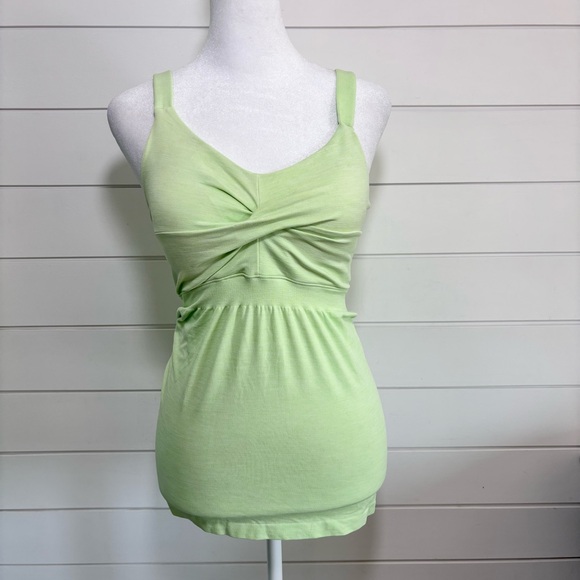 Athleta Tops - Athleta neon lime yellow tank Size‎ M